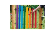MASTERKIDZ Rainbow Bells Colorful Play Board
