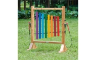 Spalvinga muzikinė žaidimų lenta MASTERKIDZ Rainbow Bells-Žaislai, Lauko žaislai, Žaidimų aikštelės-e-vaikas