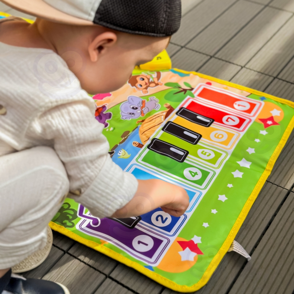 Interaktyvus muzikinis kilimėlis gyvūnai WOOPIE 2in1