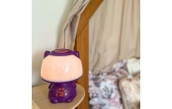 WOOPIE Multifunkcyjna Lampka RGB Głośnik Bluetooth Karaoke Modulator Głosu Karta SD AUX Fioletowa