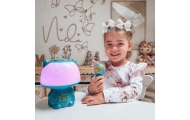 Daugiafunkcinis RGB garsiakalbis WOOPIE Bluetooth karaokė balso moduliatorius SD kortelė AUX, Turkio sp.