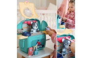 WOOPIE Pies Przenośny Salon Piękoności 2w1 w Plecaku Transporter