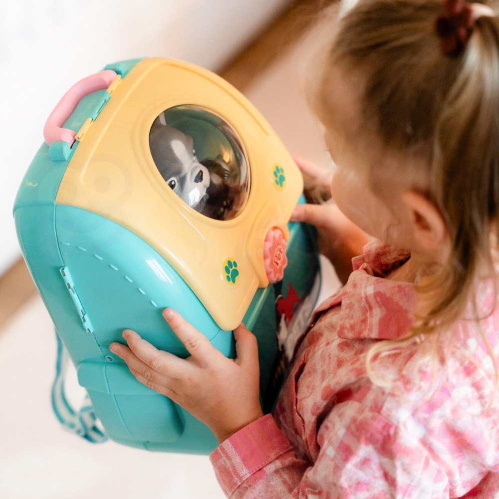 WOOPIE Dog Nešiojamas grožio salonas 2in1 kuprinėje Transporter