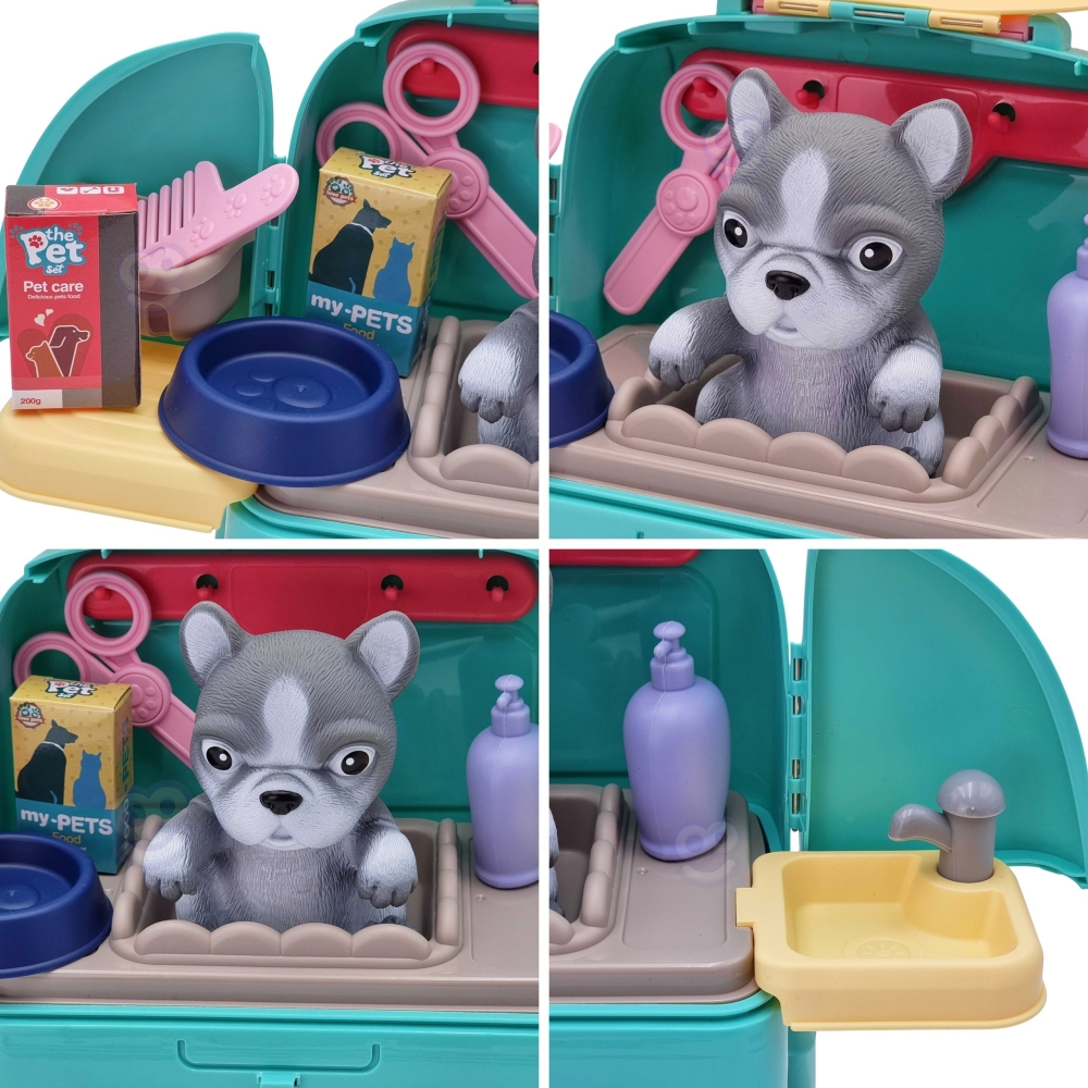 WOOPIE Dog Nešiojamas grožio salonas 2in1 kuprinėje Transporter