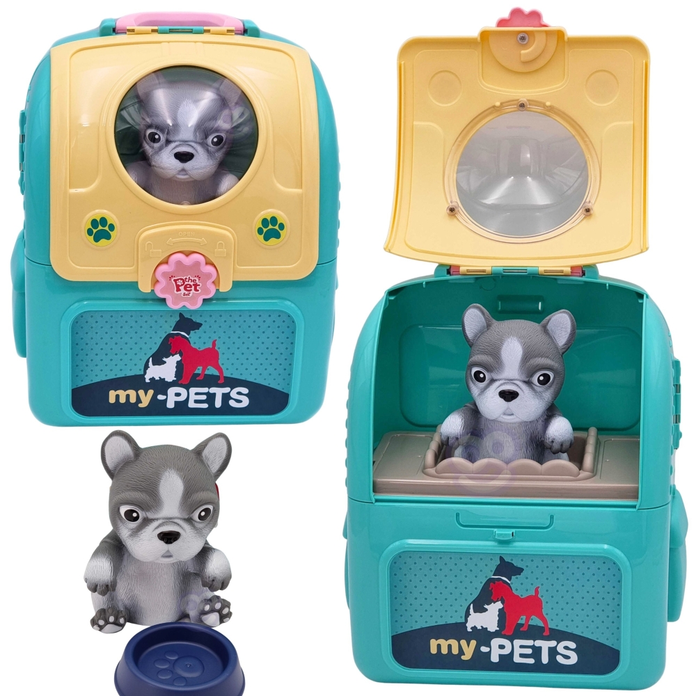 WOOPIE Dog Nešiojamas grožio salonas 2in1 kuprinėje Transporter