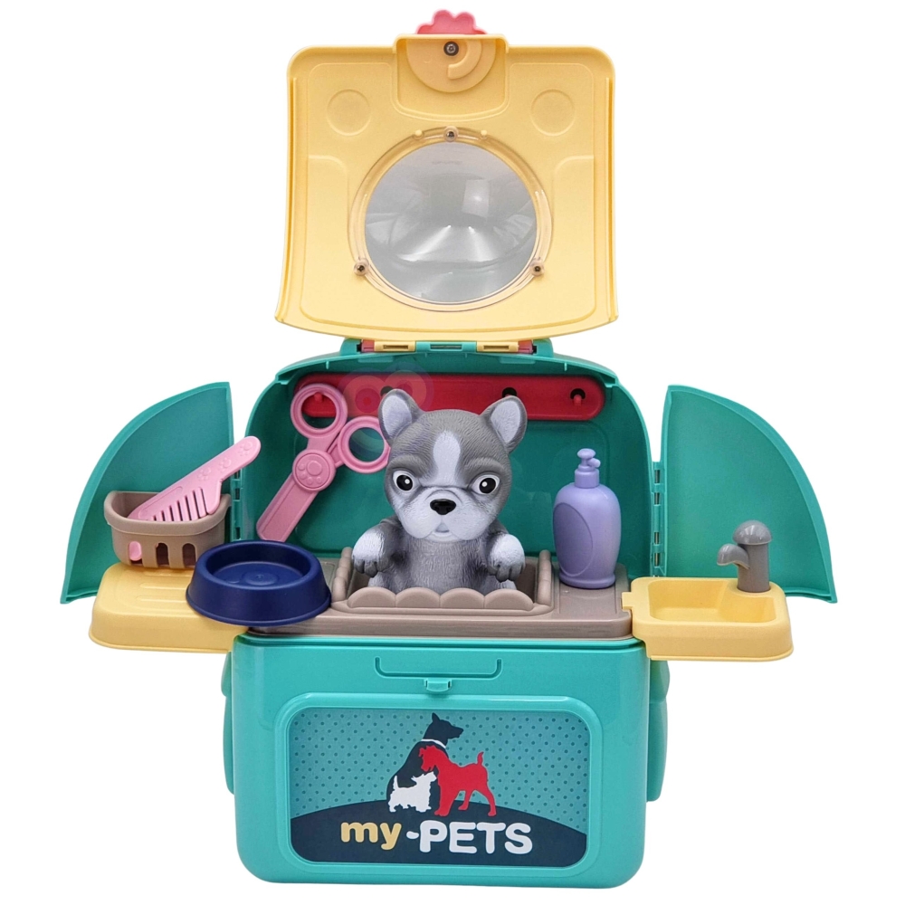 WOOPIE Dog Nešiojamas grožio salonas 2in1 kuprinėje Transporter