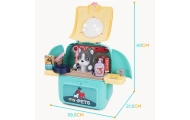 WOOPIE Pies Przenośny Salon Piękoności 2w1 w Plecaku Transporter