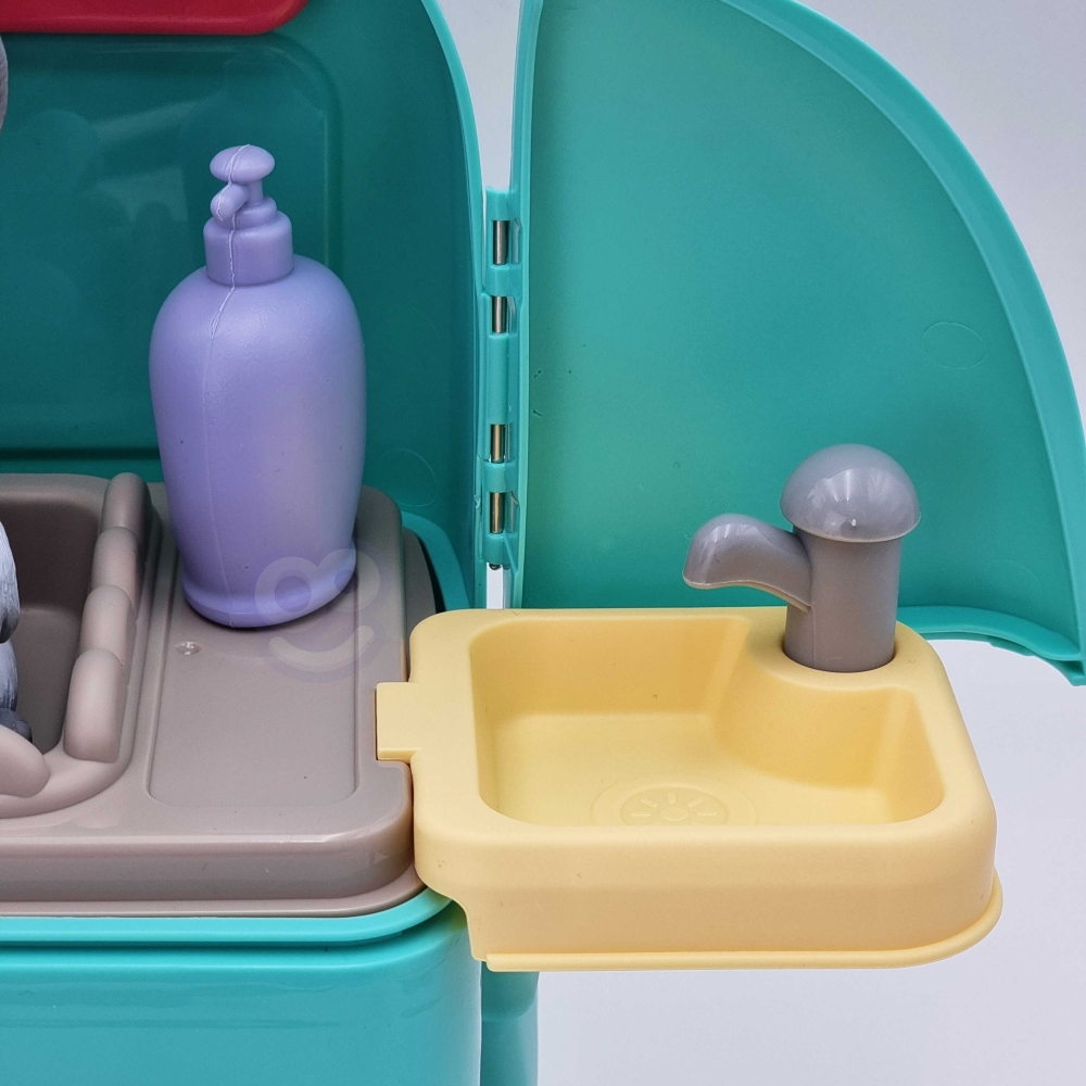 WOOPIE Kitten Nešiojamasis grožio salonas 2in1 kuprinėje Transporter