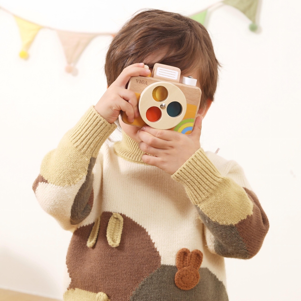 VIGA Wooden Camera - Colors and Sound