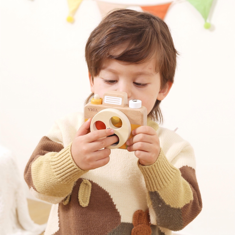 VIGA Wooden Camera - Colors and Sound