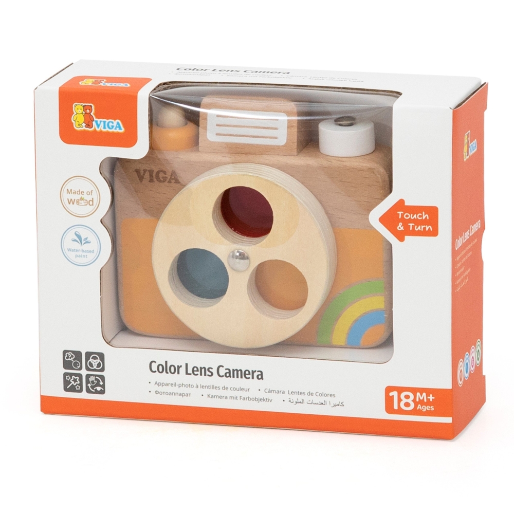 VIGA Wooden Camera - Colors and Sound