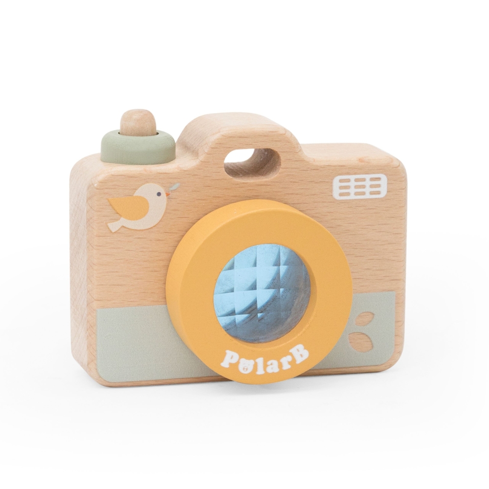 VIGA My First Wooden Camera for Kids Kaleidoscope