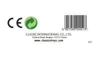 CLASSIC WORLD Drewniana Literka Y					