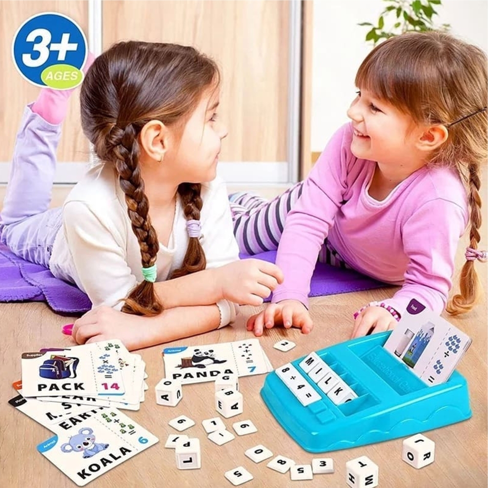 Mokomasis žaidimas WOOPIE anglų kalbos ir matematikos mokymuisi-Žaislai, Lavinamieji žaislai, Mokomieji žaislai-e-vaikas