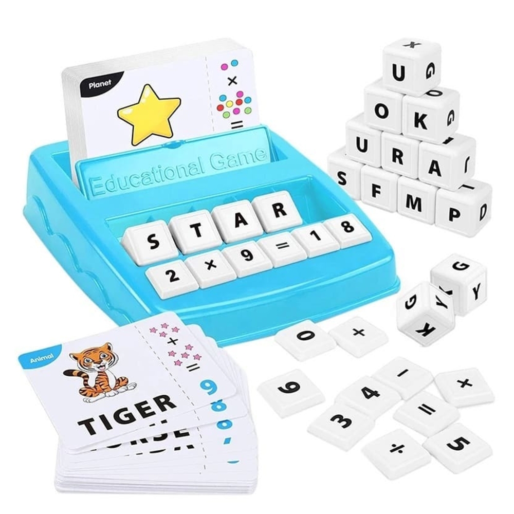 Mokomasis žaidimas WOOPIE anglų kalbos ir matematikos mokymuisi-Žaislai, Lavinamieji žaislai, Mokomieji žaislai-e-vaikas