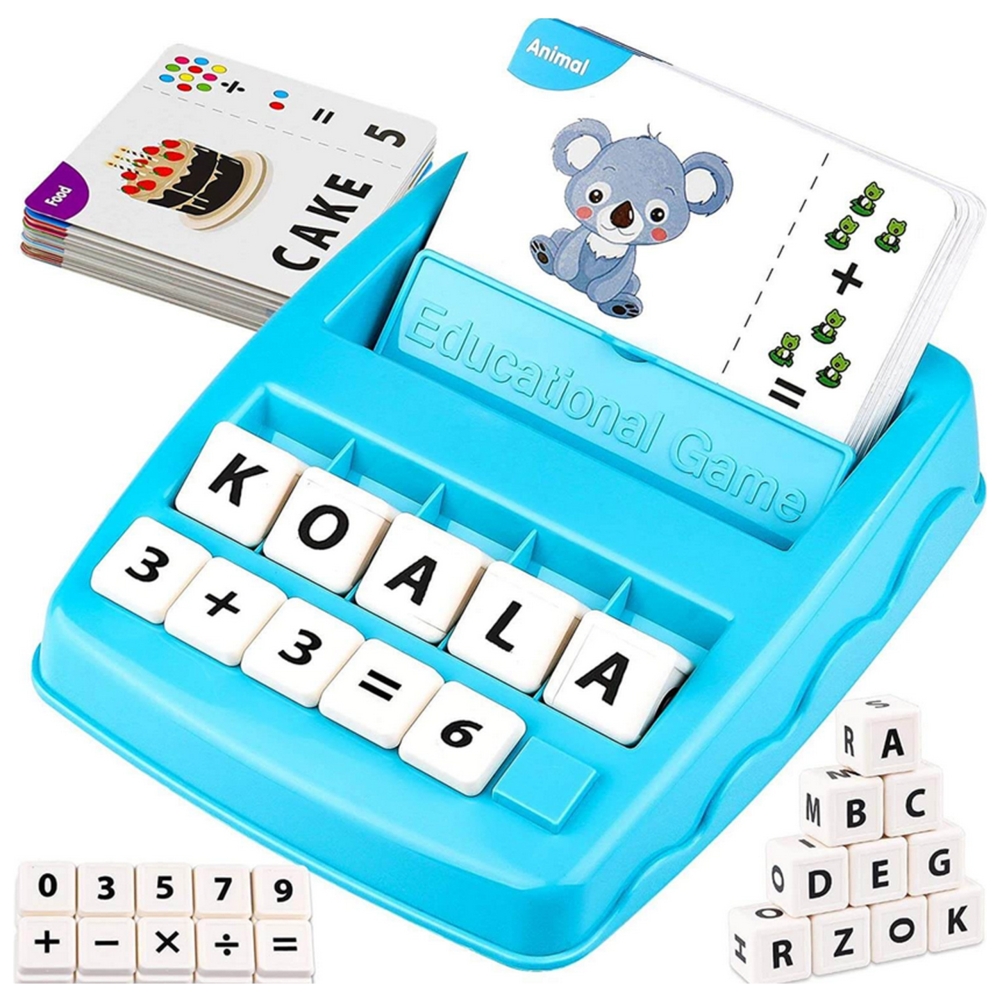 Mokomasis žaidimas WOOPIE anglų kalbos ir matematikos mokymuisi-Žaislai, Lavinamieji žaislai, Mokomieji žaislai-e-vaikas