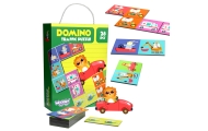WOOPIE Educational Game Transport Animals Montessori Domino Puzzle