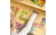 Kūrybingas ir ugdomasis kortų žaidimas WOOPIE Gyvūnai transporto priemonėse Montessori-Žaislai, Stalo žaidimai, Įvairūs stalo ža