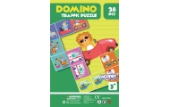 WOOPIE Educational Game Transport Animals Montessori Domino Puzzle