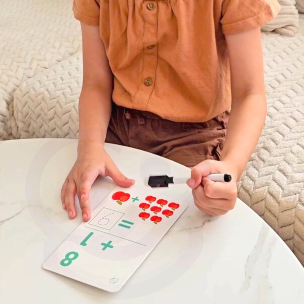 Mokomosios kortelės WOOPIE mokytis skaičiuoti-Žaislai, Lavinamieji žaislai, Mokomieji žaislai-e-vaikas