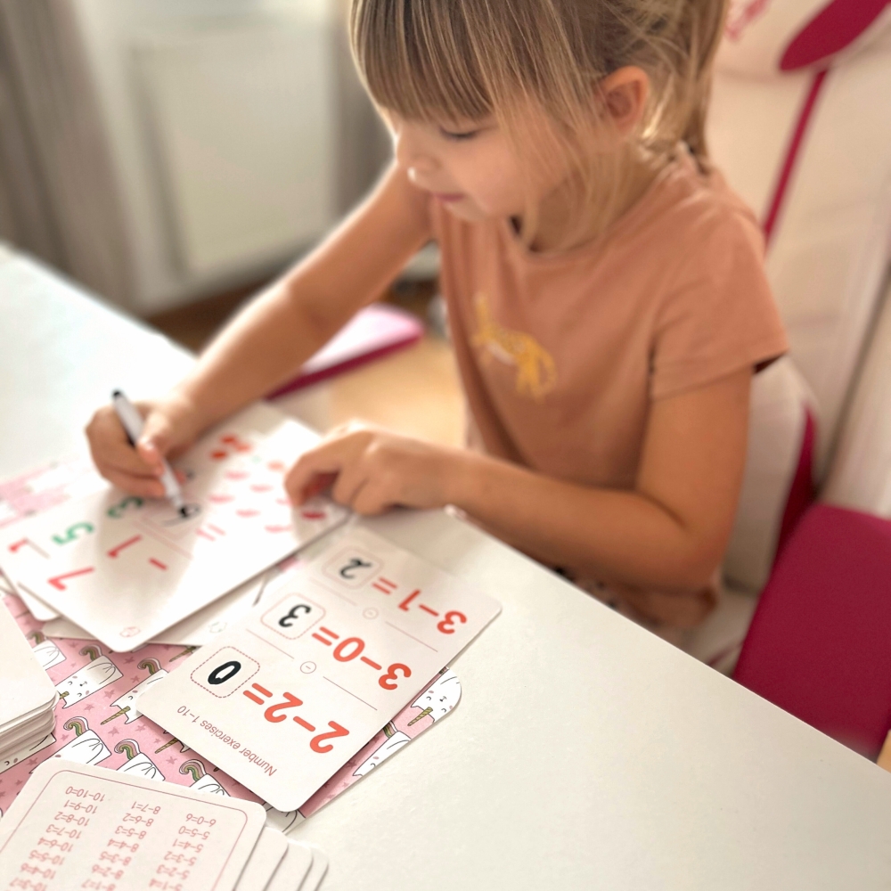 WOOPIE Educational Flashcards for Learning Counting 