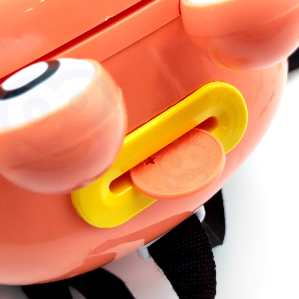 WOOPIE elektroninė taupyklė Crab Slogan kuprinė Orange-Dovanoms, Taupyklės-e-vaikas