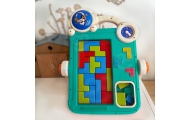 WOOPIE Dwustronna Tablica do Rysowania Gra Tetris 2w1