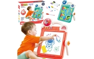 Dvipusė piešimo lenta Tetris žaidimas WOOPIE 2in1 Oranžinė