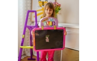 Magnetinė sauso trynimo lenta WOOPIE 3in1 Šviesos tapyba