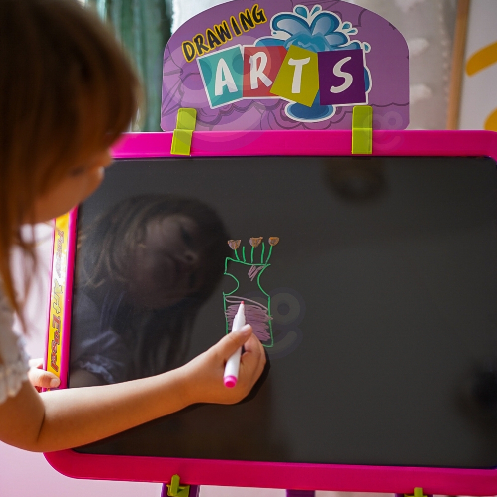 Magnetinė sauso trynimo lenta WOOPIE 3in1 Šviesos tapyba