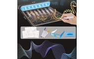 Magnetinė piešimo lenta su LED apšvietimu WOOPIE 3D-Žaislai, Lavinamieji žaislai, Molbertai, piešimo lentos-e-vaikas