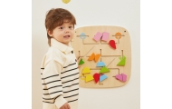 VIGA Wall Activity Panel with 16 Movable Elements