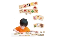 Viga 44506 Puzzle - zestaw do nauki kształtów