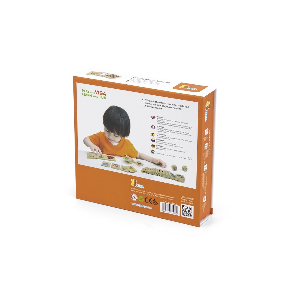 Viga 44506 Dėlionės - rinkinys prie mokslo mokyklų