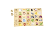 Viga 44507 Puzzle - zestaw do nauki zmysłów