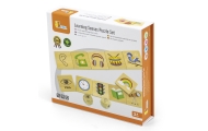 Viga 44507 Puzzle - zestaw do nauki zmysłów