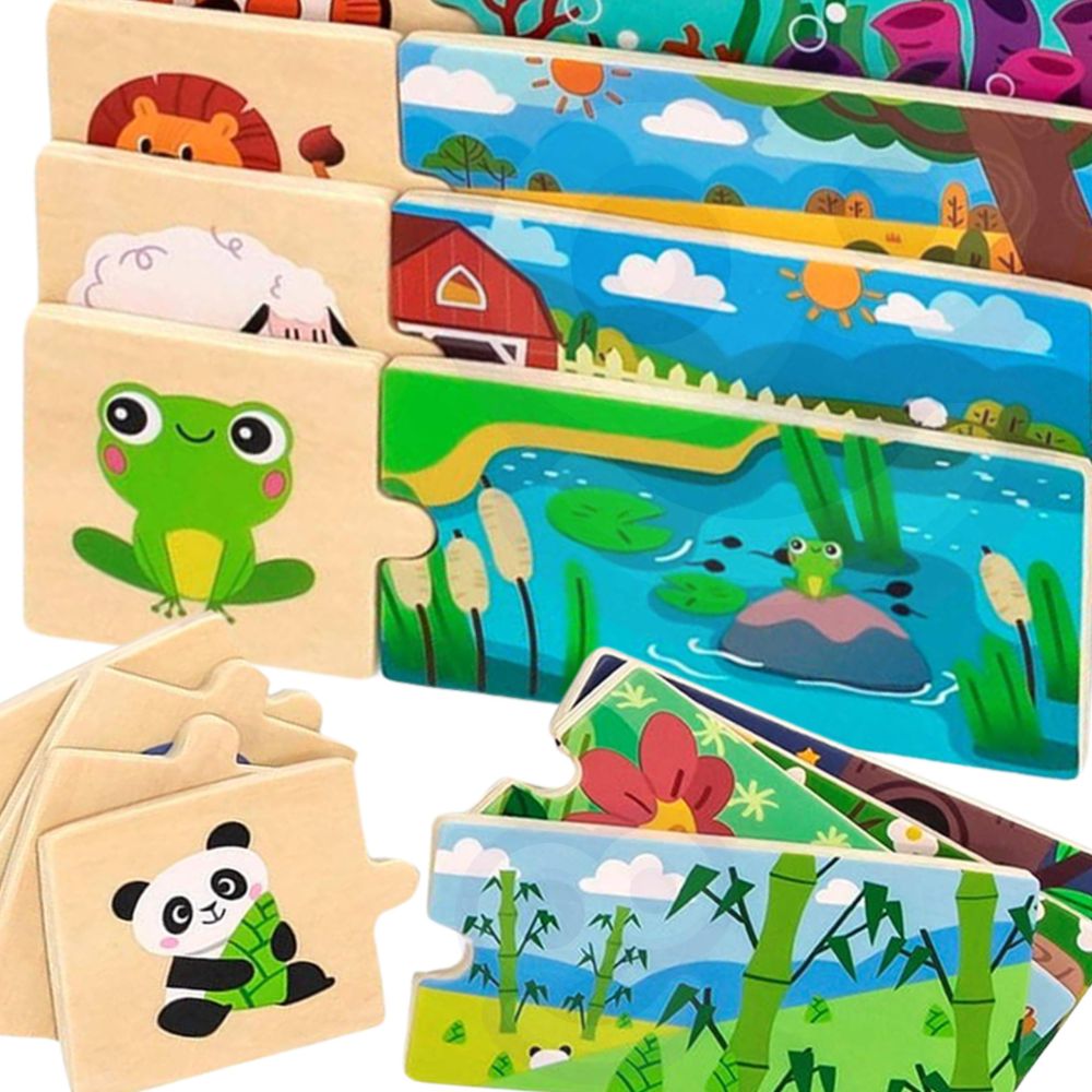 Viga 44675 Medinė dėlionė - Mano namas