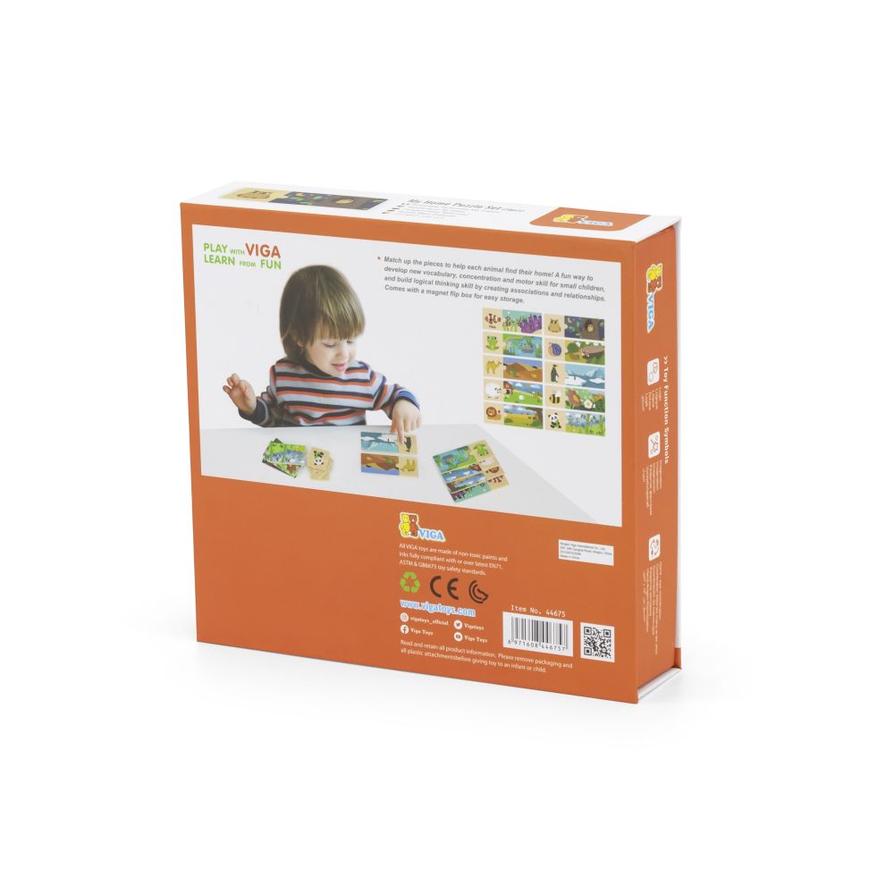 Viga 44675 Medinė dėlionė - Mano namas