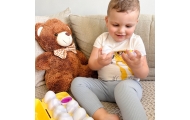 Kiaušinių dėlionė WOOPIE Montessori – suderink formas ir spalvas-Žaislai, Dėlionės, Šventės, Velykos, Dėlionės patiems mažiausie