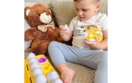 WOOPIE Montessori Egg Puzzle - Match Shapes and Colors
