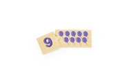 VIGA Wooden Puzzle Set Match Numbers Montessori Puzzle