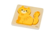 VIGA Wooden Puzzle - Ginger Kitten