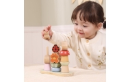 VIGA Wooden Sorter Puzzle Garden 12m+