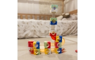 Statybinių 3D kaladėlių rinkinys WOOPIE Bullet Course Ballodrome