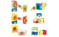 WOOPIE Tor Kulkowy Kulodrom Zestaw Konstrukcyjny Klocki 3D