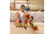 WOOPIE Tor Kulkowy Kulodrom Zestaw Konstrukcyjny Klocki 3D