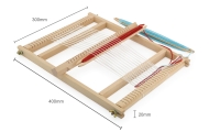 VIGA Wooden Loom Weaving Workshop Montessori Weaving Kit					
