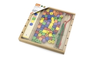 VIGA Wooden Educational Game Logical Beads 104 Pieces Montessori