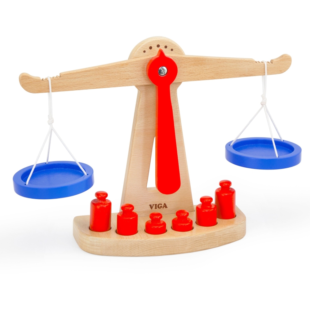 VIGA Wooden Balanced Shop Scale FSC Certified					