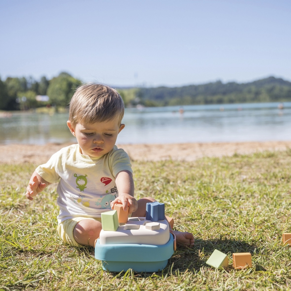 SMOBY Little Green Sorter w Koszyku Bioplastik					